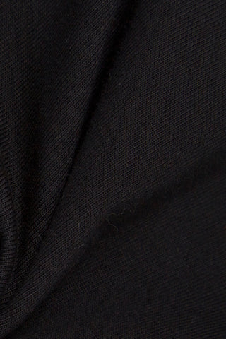 Black/White Script Crewneck Sweatshirt