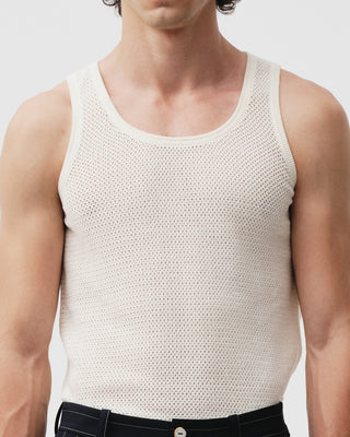 Cream Knitted Singlet