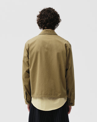 Olive Washed LC Light Jacket