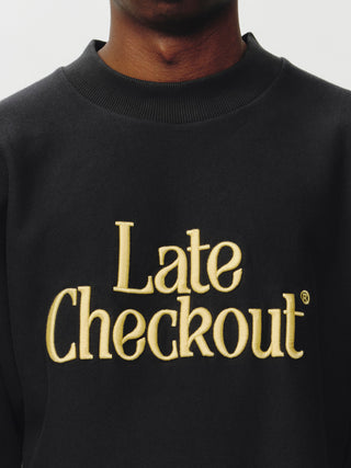 Black/Yellow Crewneck Sweatshirt