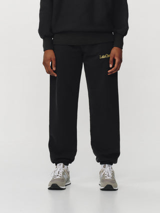 Black/Yellow Joggers