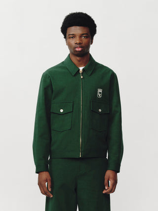 Green Work Jacket