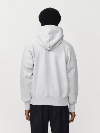 Grey Zipper Hoodie