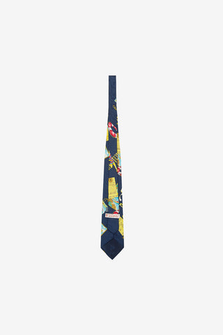 Kenzo “Bon Voyage” Silk Tie (Early 1990s)