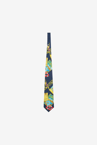 Kenzo “Bon Voyage” Silk Tie (Early 1990s)