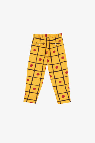 Yellow Checkered Trousers