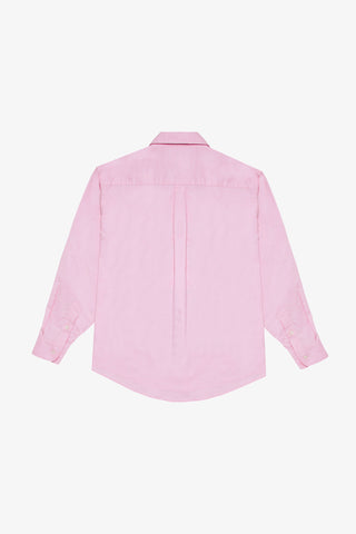 Printed Oxford Pink Shirt