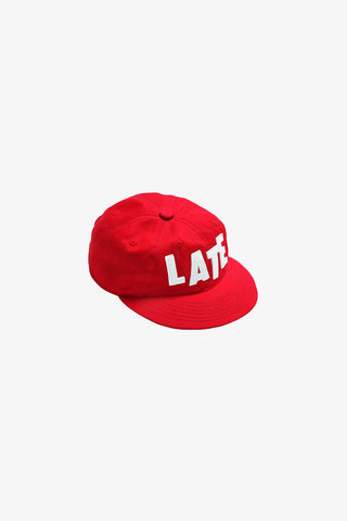 LATE 6 Panel Red Cap