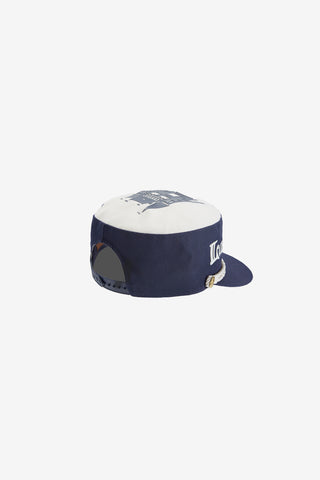 Navy/White Bellboy Cap