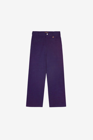 Purple Work Trousers