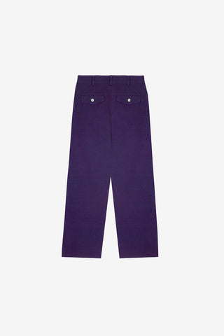 Purple Work Trousers