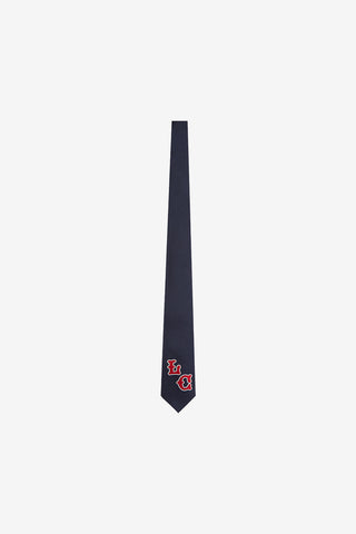 Navy LC Silk Tie