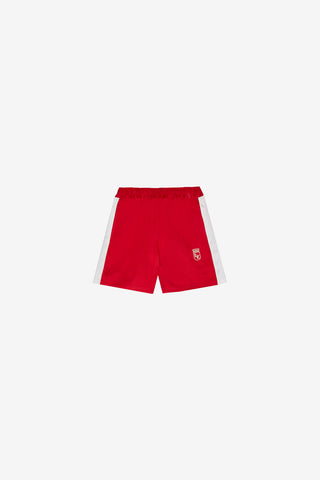 Red Grand Hotel Satin Shorts