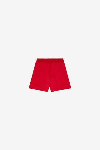 Red Grand Hotel Satin Shorts