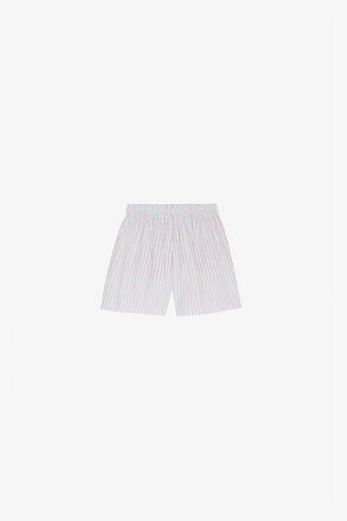 White/Blue Striped Boxer Shorts