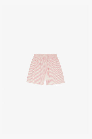 White/Pink Striped Boxer Shorts