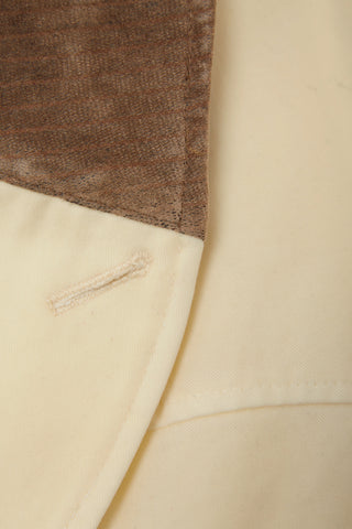 White Waxed Mackinaw Jacket