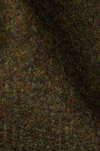Dark Green Double-Breated Coat