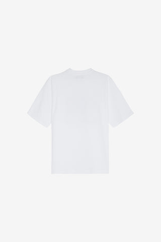 White Pink Logo Tee