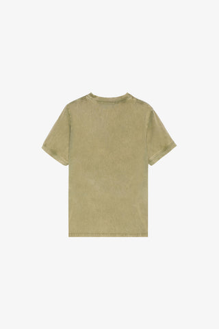 Green Logo Vintage Ringer Tee