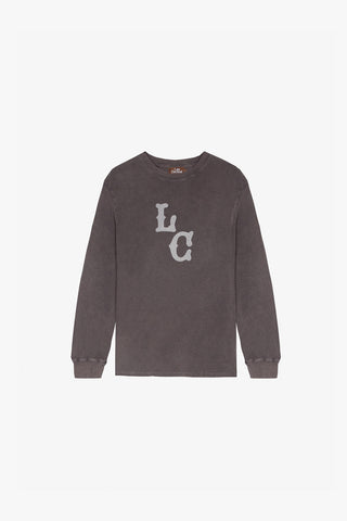 Brown LC Vintage Waffle L/S Tee