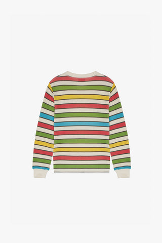 Multicolour Script Waffle L/S Tee