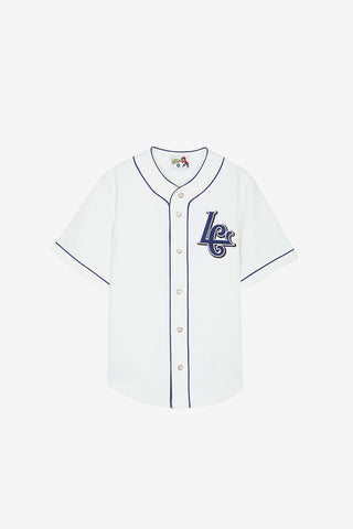 LC White Baseball Anniversary Shirt