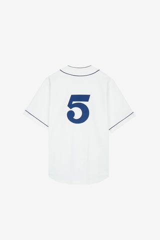 LC White Baseball Anniversary Shirt