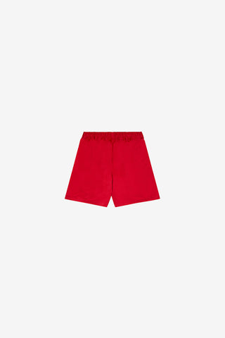 Red 5th Anniversary Satin Shorts