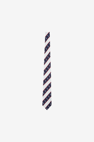 Navy/Grey LC College Tie