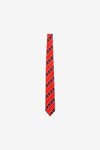 Red/Orange LC College Tie