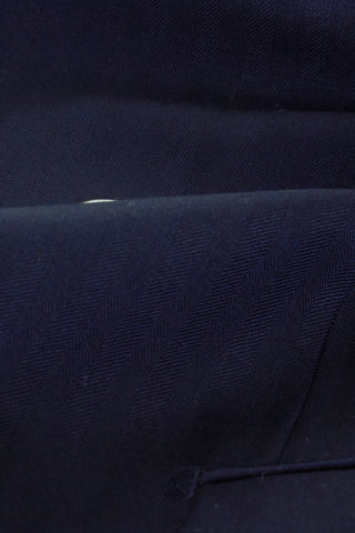 Navy Double-Breasted Blazer
