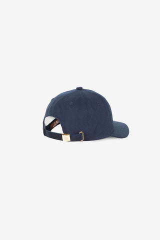 Navy Hotel Logo 5 Panel Cap