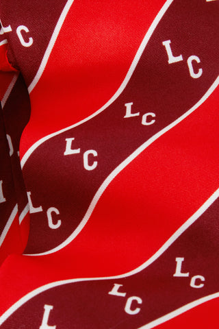 Red/Orange LC College Tie