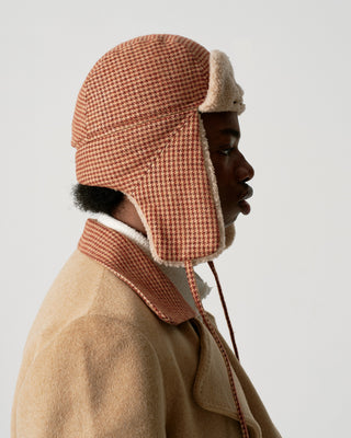 Houndstooth Late Aviator Hat