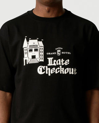Black Hotel Logo Tee