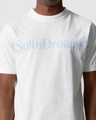 White Suite Dreams Vintage Ringer Tee