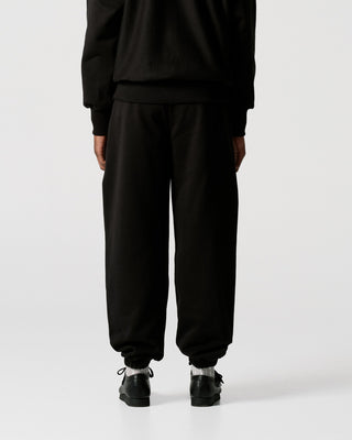 Black/White Script Joggers