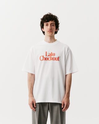 White Logo Anniversary Tee