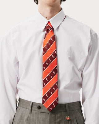 Red/Orange LC College Tie