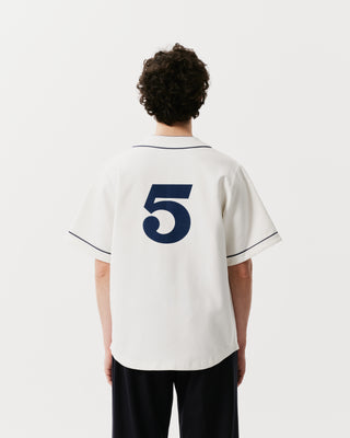 LC White Baseball Anniversary Shirt