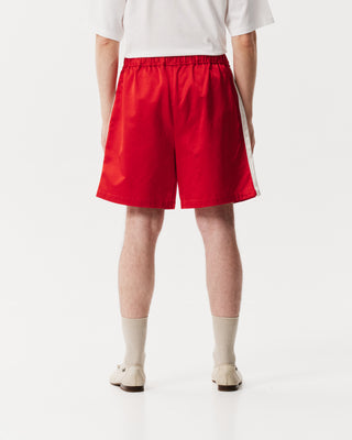 Red 5th Anniversary Satin Shorts