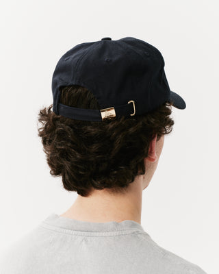 Navy Hotel Logo 5 Panel Cap