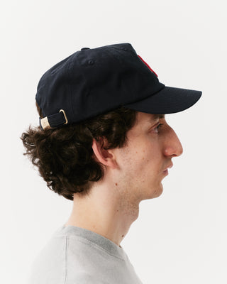 Navy Hotel Logo 5 Panel Cap