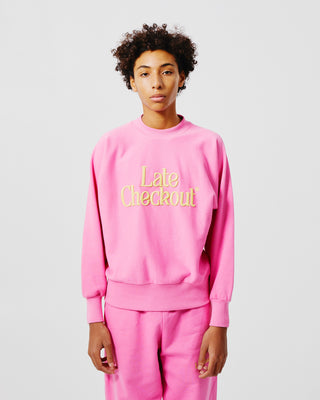 Pink Crewneck Sweatshirt