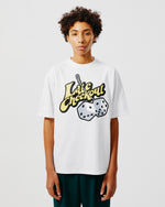 Load image into Gallery viewer, White Fluffy Dice Tee
