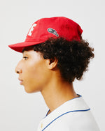 Load image into Gallery viewer, LATE 6 Panel Red Cap
