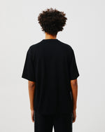 Load image into Gallery viewer, Black Sky Blue Logo Tee
