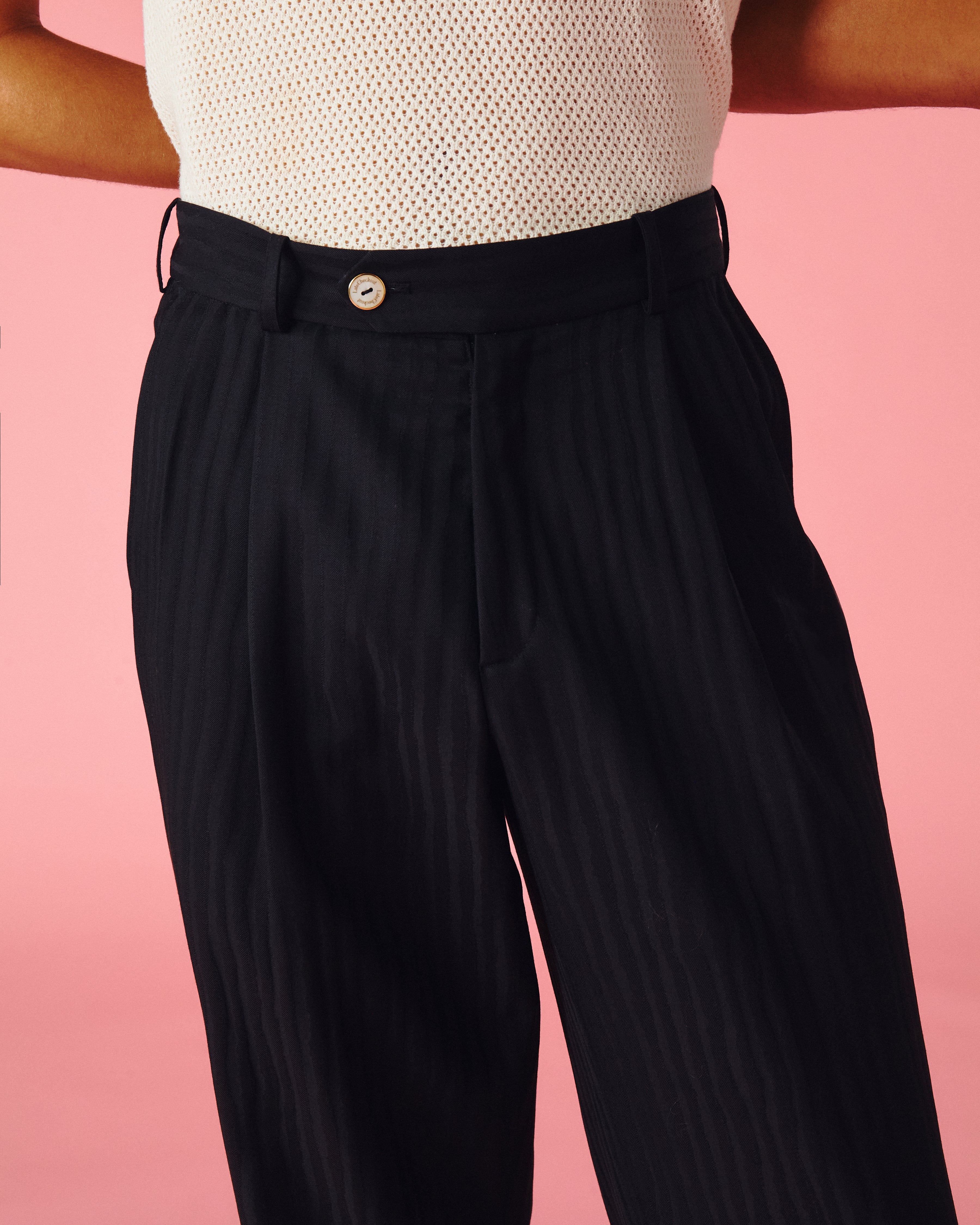 Black Zebra Trousers