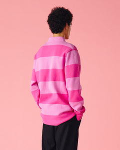 Pink Rugby Polo